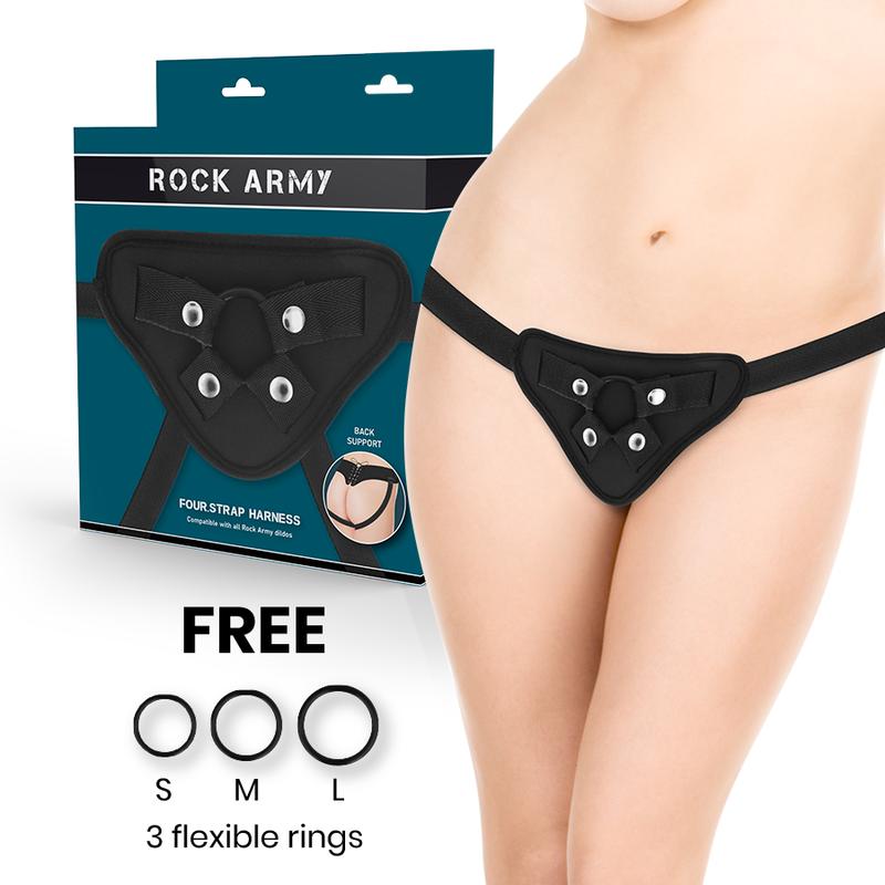 ROCK ARMY - ROCKARMY - ADJUSTABLE HARNESS AND FLEXIBLE RINGS