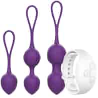 REWOLUTION - REWOBEADS VIBRATING BALLS REMOTE CONTROL WITH WATCHME TECHNOLOGY