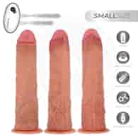 COCK MILLER - HYPERREALISTIC DILDO WITH SUCTION CUP AND THRUSTING WITH REMOTE CONTROL 19.5 CM