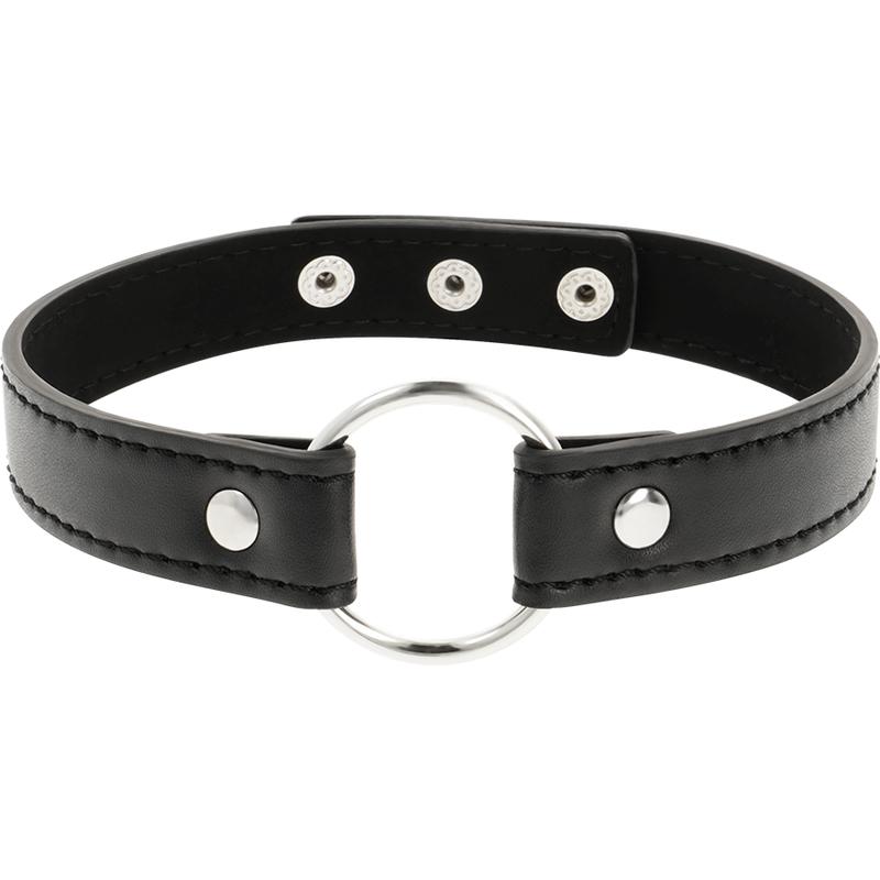 COQUETTE CHIC DESIRE - VEGAN LEATHER NECKLACE WOMAN ACCESSORY — zdjęcie 2