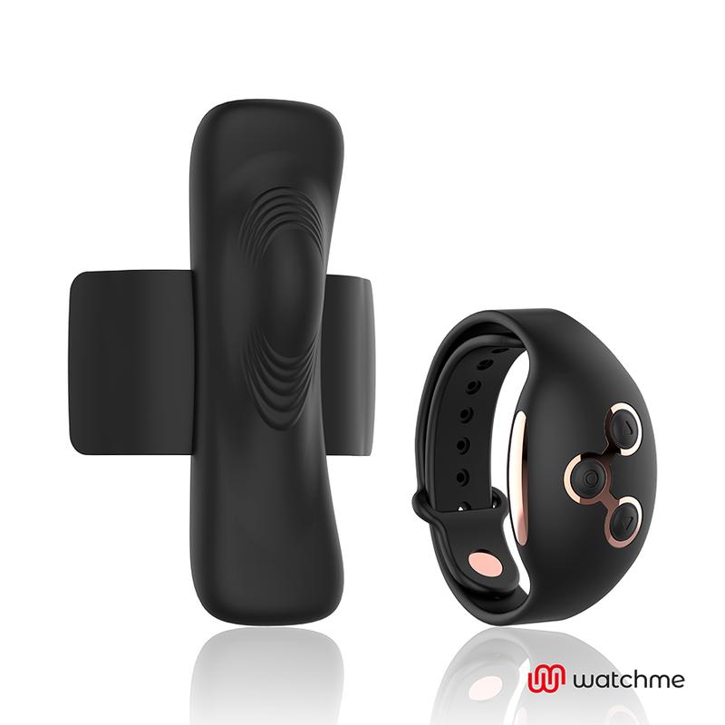 ANNE'S DESIRE - PANTY PLEASURE TECNOLOG A WATCHME BLACK/GOLD — zdjęcie 2