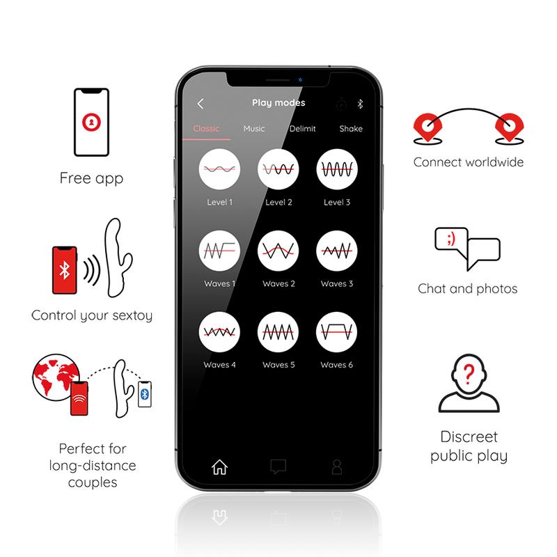 ONINDER - OSLO VIBRATION & ROTATION PINK - FREE APP — zdjęcie 2