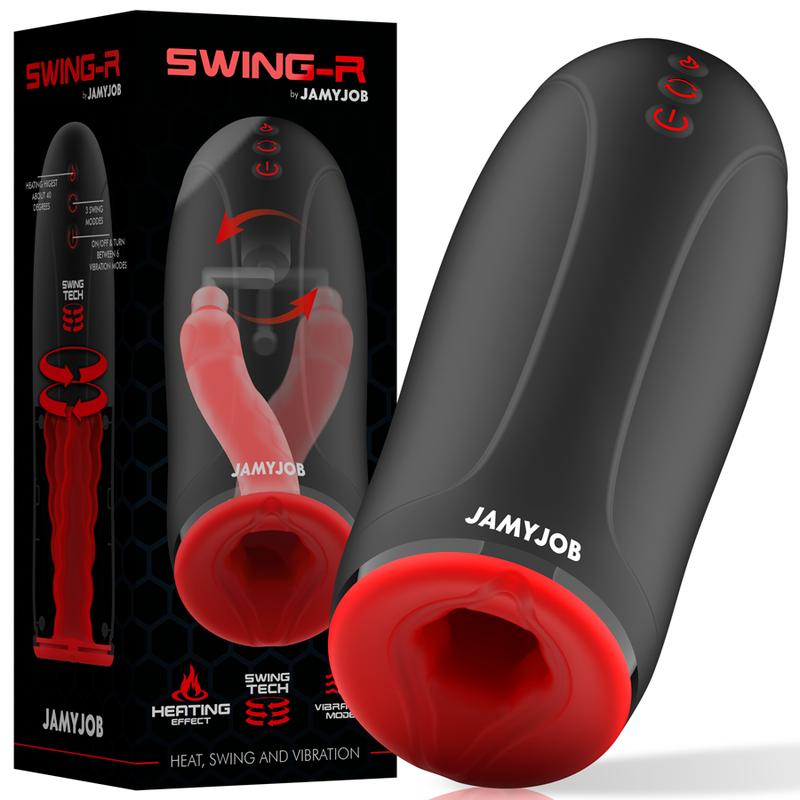 JAMYJOB - SWING-R HEATING EFFECT, SWING TECH AND VIBRATION MASTURBATOR — zdjęcie 2