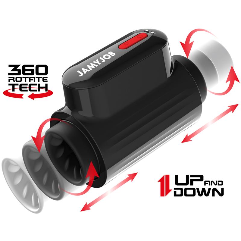 JAMYJOB - VORTEX THRUSTING AND 360 ROTATE TECH TURBO MODE MASTURBATOR — zdjęcie 2