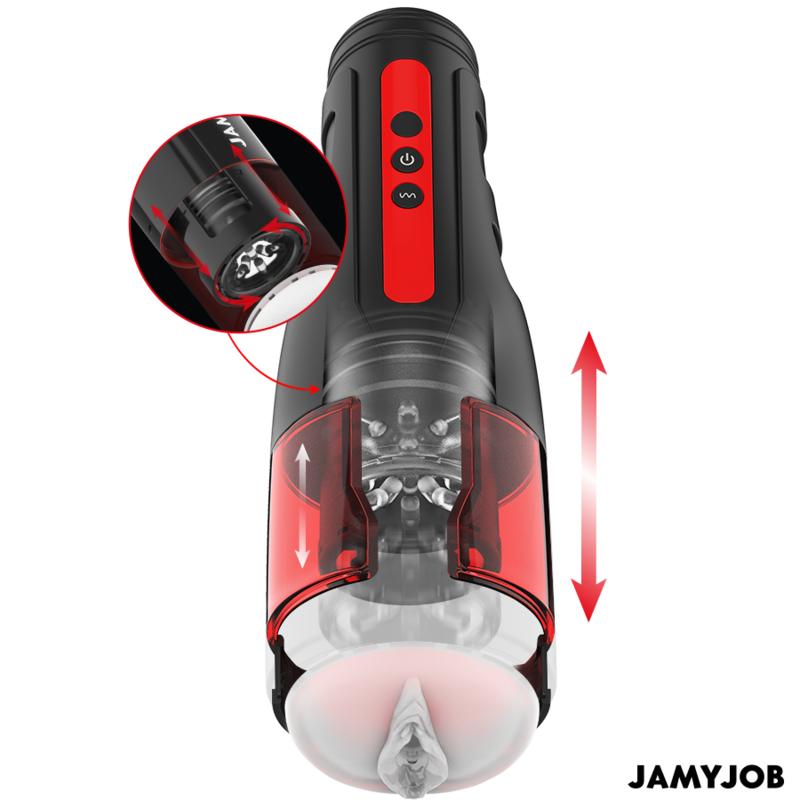 JAMYJOB - CYCLONE AUTOMATIC VAGINA MASTURBATOR 10 ROTATION AND THRUST MODES — zdjęcie 2