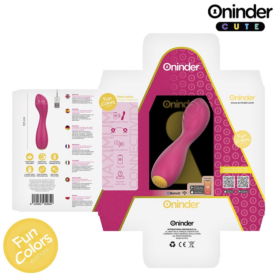 Oninder Cute - Love Buddy Master G-spot Vibrator - Free Worldwide App — zdjęcie 2