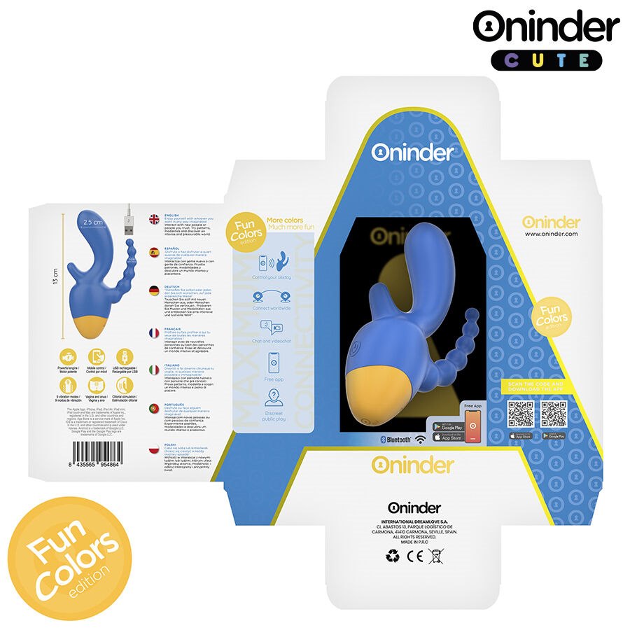 Oninder Cute - Love 3 Some Triple Vibrator — zdjęcie 2
