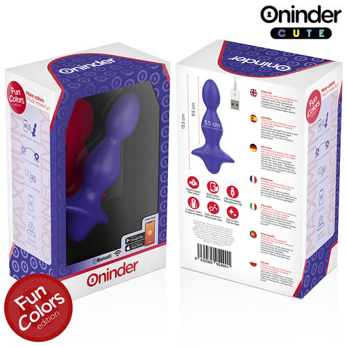 Oninder Cute - Love Butt Vibrating Anal Plug Dilator - Free Worldwide App — zdjęcie 2