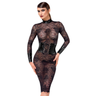 Noir Dress Lace L