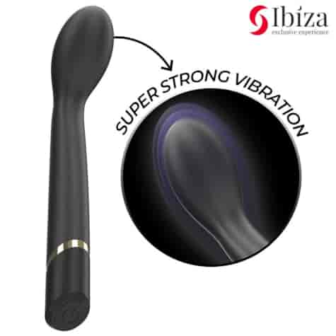 IBIZA - VIBRADOR PUNTO·G 10 VIBRACIONES RECARGABLE IBIZA - G-SPOT VIBRATOR 10 VIBRATIONS RECHARGEABLE