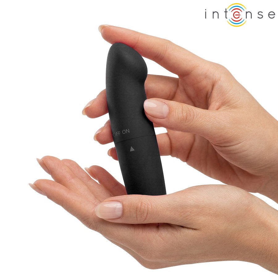 Intense Fun Toys - Intense - Phil G-Spot Vibrator Black 13 Cm — zdjęcie 2