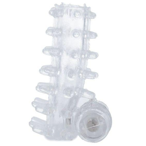 CASUAL LOVE - RING VIBRATING SLEEVE TRANSPARENT