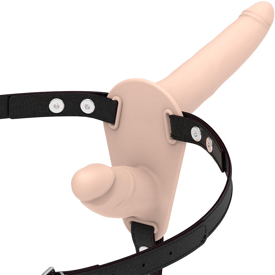 FETISH SUBMISSIVE HARNESS - DOUBLE PENETRATION FLESH — zdjęcie 3