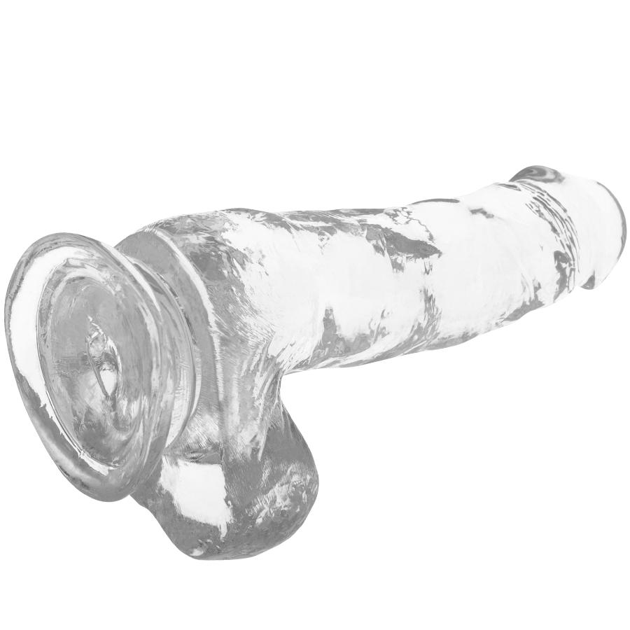 X RAY - CLEAR COCK WITH BALLS 18.5 CM -O- 3.8 CM — zdjęcie 3