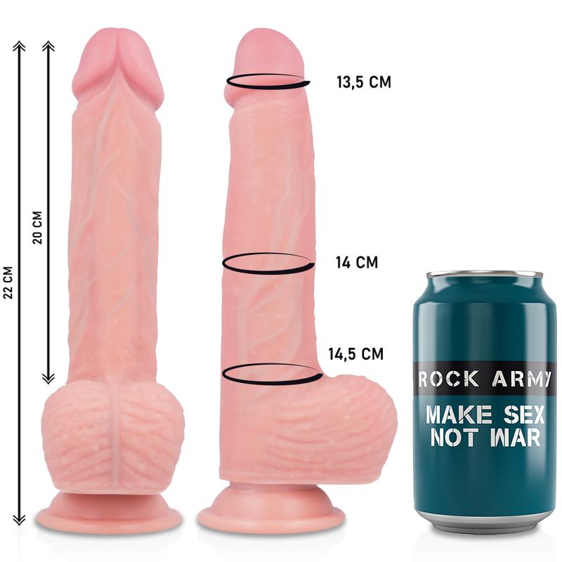 ROCKARMY - ROTATION AND VIBRATION HAWK REALISTIC 22 CM -O- 4.6 CM — zdjęcie 3