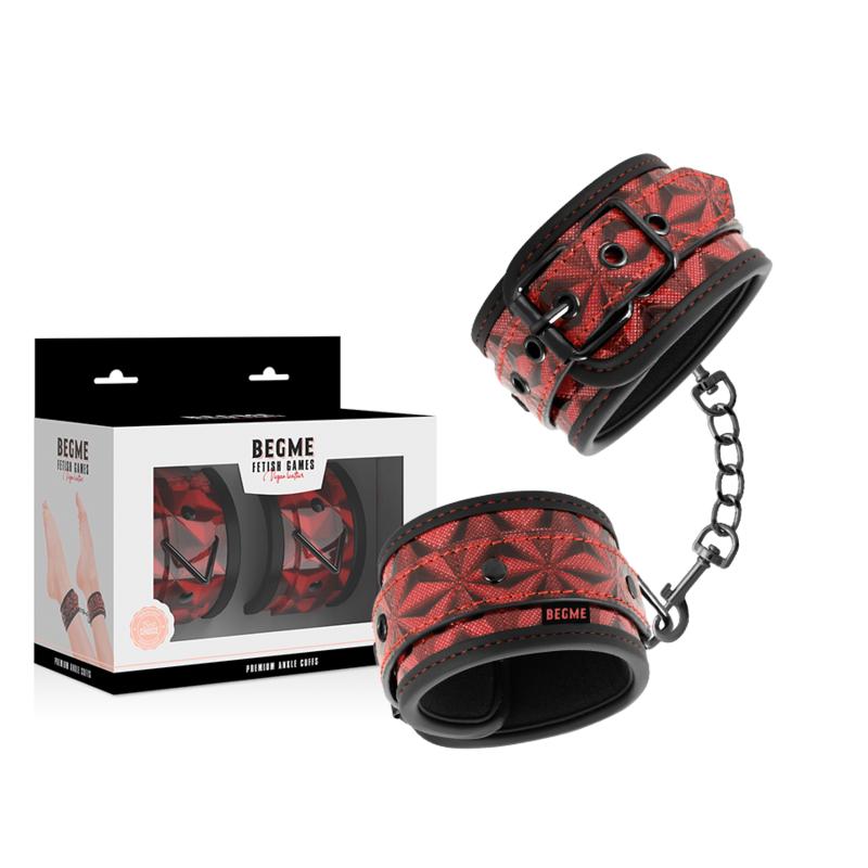 BEGME - RED EDITION PREMIUM ANKLE CUFFS WITH NEOPRENE LINING — zdjęcie 3
