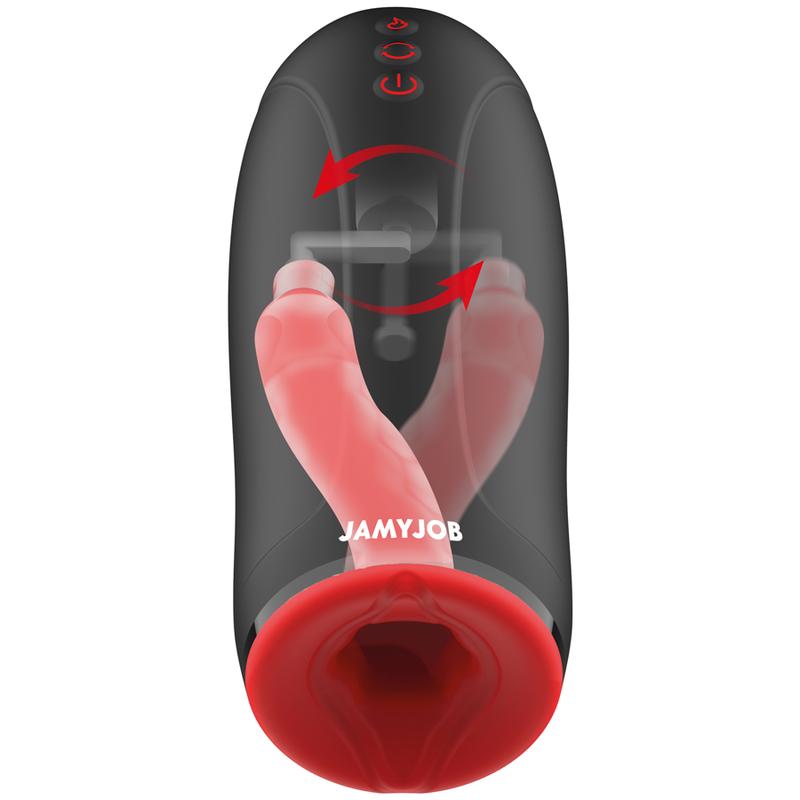 JAMYJOB - SWING-R HEATING EFFECT, SWING TECH AND VIBRATION MASTURBATOR — zdjęcie 3