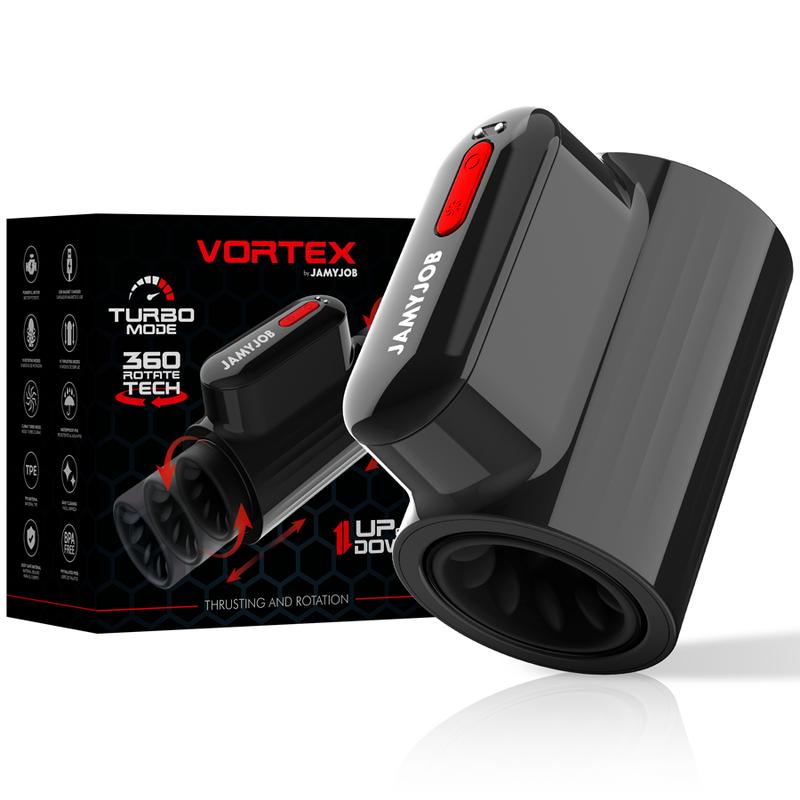 JAMYJOB - VORTEX THRUSTING AND 360 ROTATE TECH TURBO MODE MASTURBATOR — zdjęcie 3