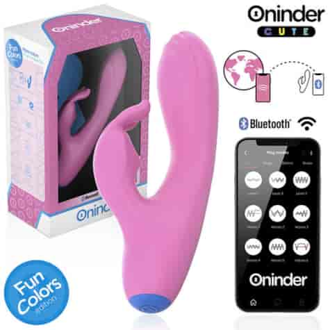 Oninder Cute - Love Bunny Vibrator G-spot Clitoris - Free Worldwide App