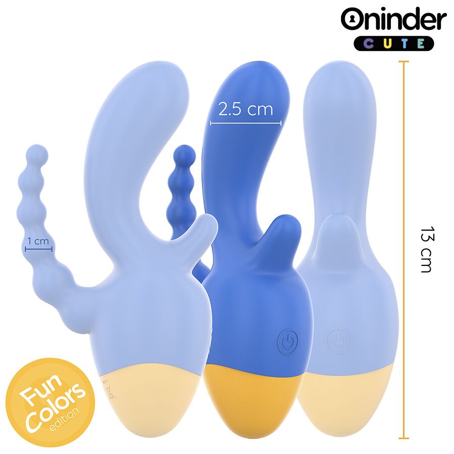 Oninder Cute - Love 3 Some Triple Vibrator — zdjęcie 3