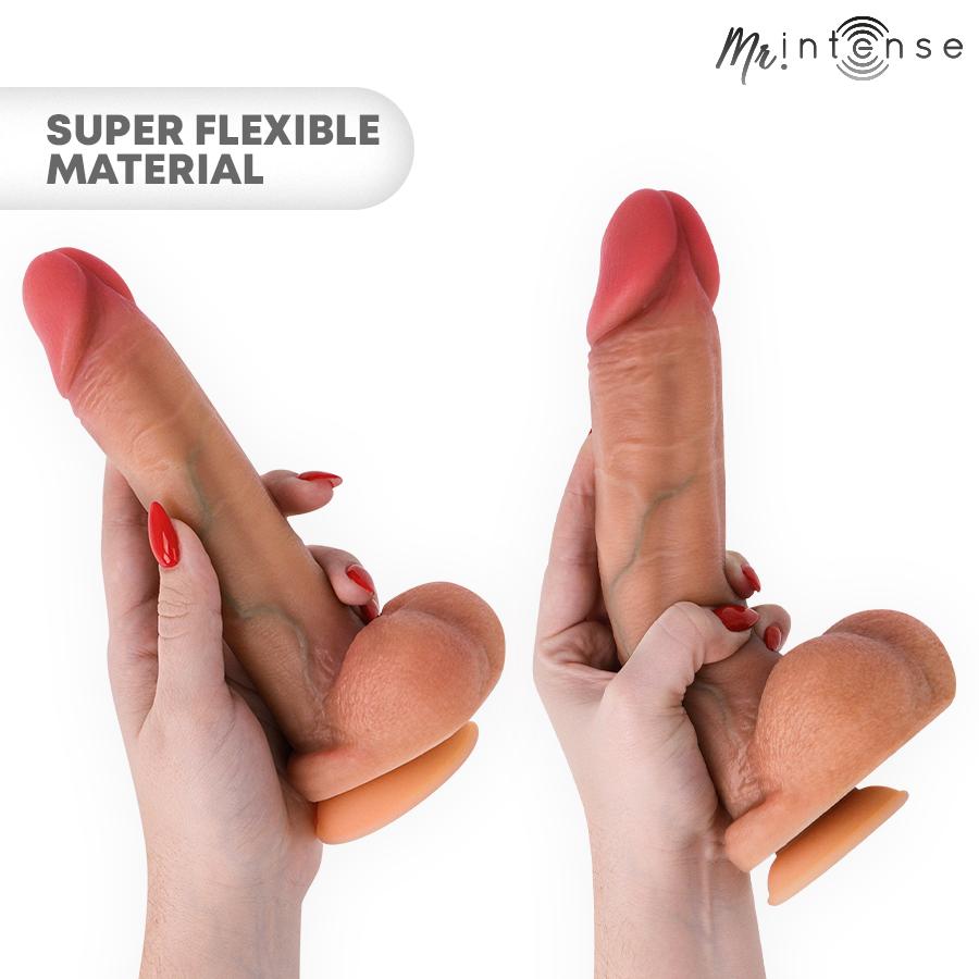 MR INTENSE - GARY M ULTRA-REALISTIC SILICONE COCK WITH TESTICLES 20 CM -Ø- 4.2 CM — zdjęcie 3