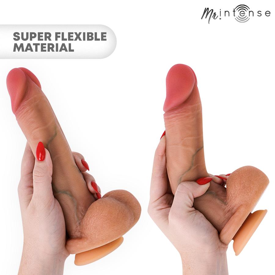 MR INTENSE - GARY L ULTRA-REALISTIC SILICONE COCK WITH TESTICLES 23 CM - Ø- 4.7 CM — zdjęcie 3