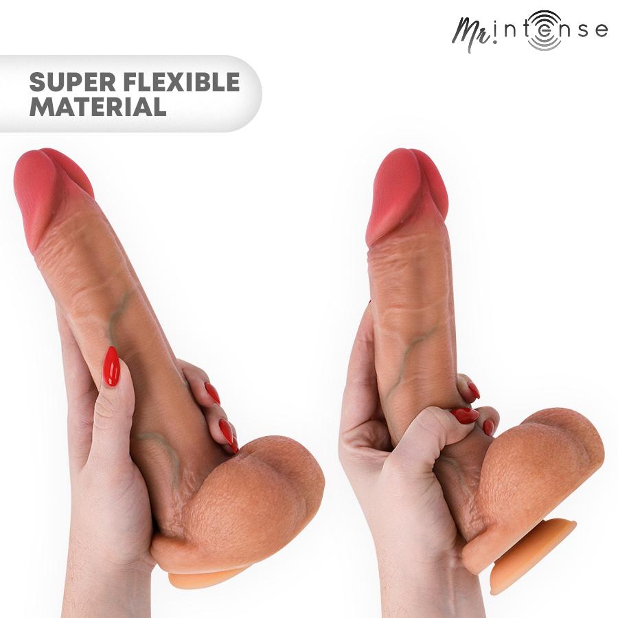 MR INTENSE - GARY XL ULTRA-REALISTIC SILICONE COCK WITH TESTICLES 25.5 CM -Ø- 5.1 CM — zdjęcie 3