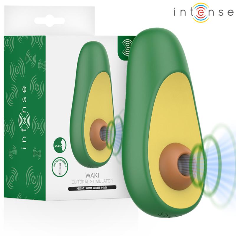 INTENSE - WAKI AVOCADO CLITORAL SUCTION STIMULATOR — zdjęcie 3