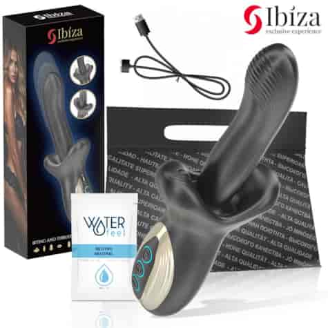 IBIZA - POWERFUL VIBRATOR WITH THRUSTING AND BITING EFFECT