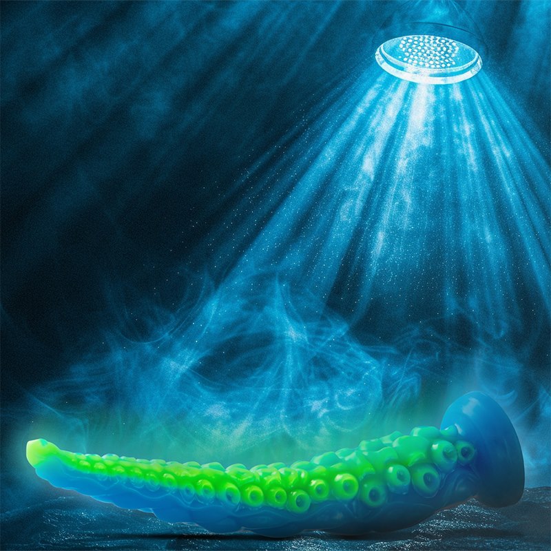 Epic - Scylla Fluorescent Thin Tentacle Dildo Large Size — zdjęcie 4