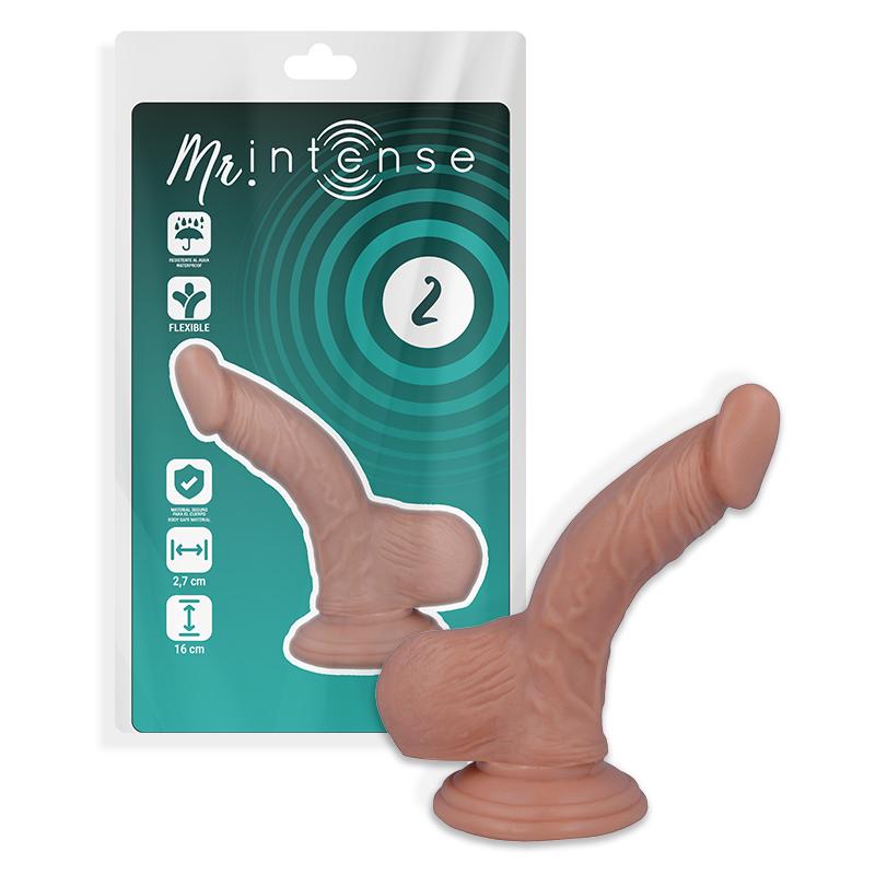 MR. INTENSE DILDOS - MR INTENSE - 2 REALISTIC COCK 16 CM -O- 2.7 CM
