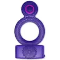 CASUAL LOVE - RING VIBRATING DOUBLE PLEASURE PURPLE