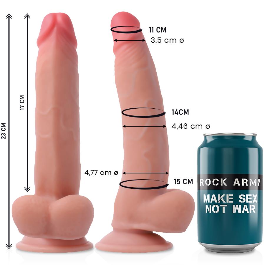 ROCKARMY - DUAL DENSITY LEOPARD 23 CM -O- 4.77 CM — zdjęcie 4