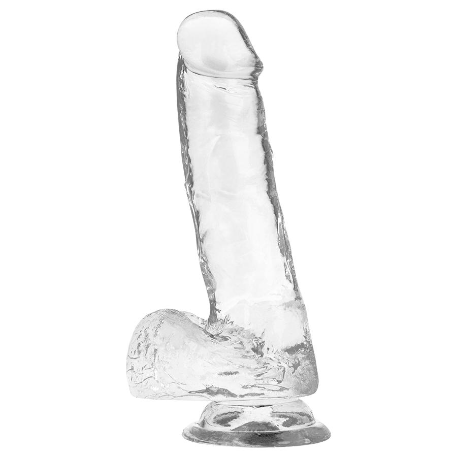 X RAY - CLEAR COCK WITH BALLS 18.5 CM -O- 3.8 CM — zdjęcie 4
