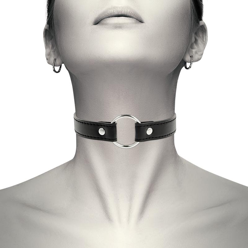 COQUETTE CHIC DESIRE - VEGAN LEATHER NECKLACE WOMAN ACCESSORY — zdjęcie 4