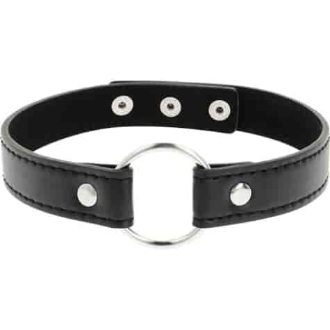 COQUETTE CHIC DESIRE - VEGAN LEATHER NECKLACE WOMAN ACCESSORY