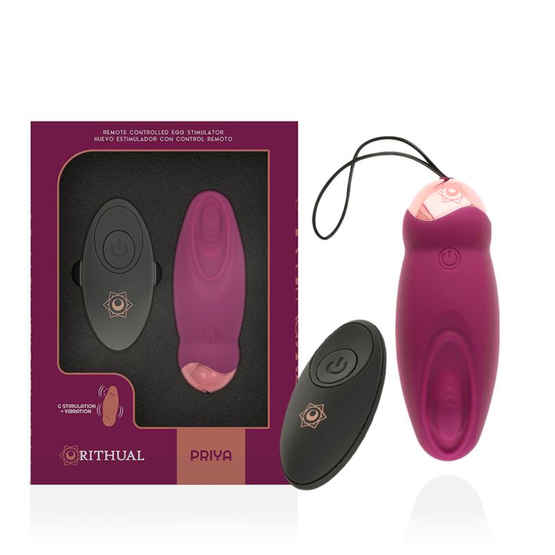 RITHUAL - PRIYA EGG REMOTE CONTROL G-SPOT + VIBRATION — zdjęcie 4