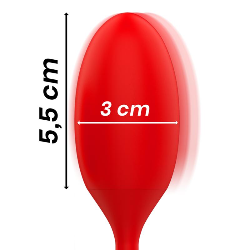 MIA - TOSCANA DOUBLE PLEASURE WAND + VIBRATING EGG — zdjęcie 4