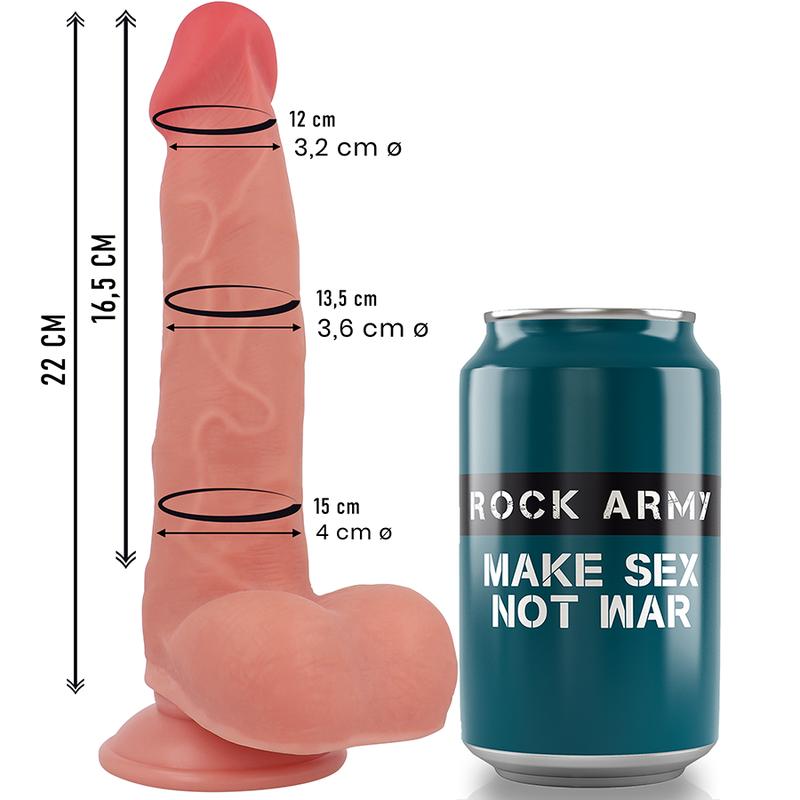 ROCKARMY - LIQUID SILICONE RANGER 22 CM -O- 3.6 CM — zdjęcie 4