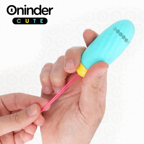 Oninder Cute - Love Pleasure Vibrating Egg - Rotating Silicone Gems - Free Global App — zdjęcie 4