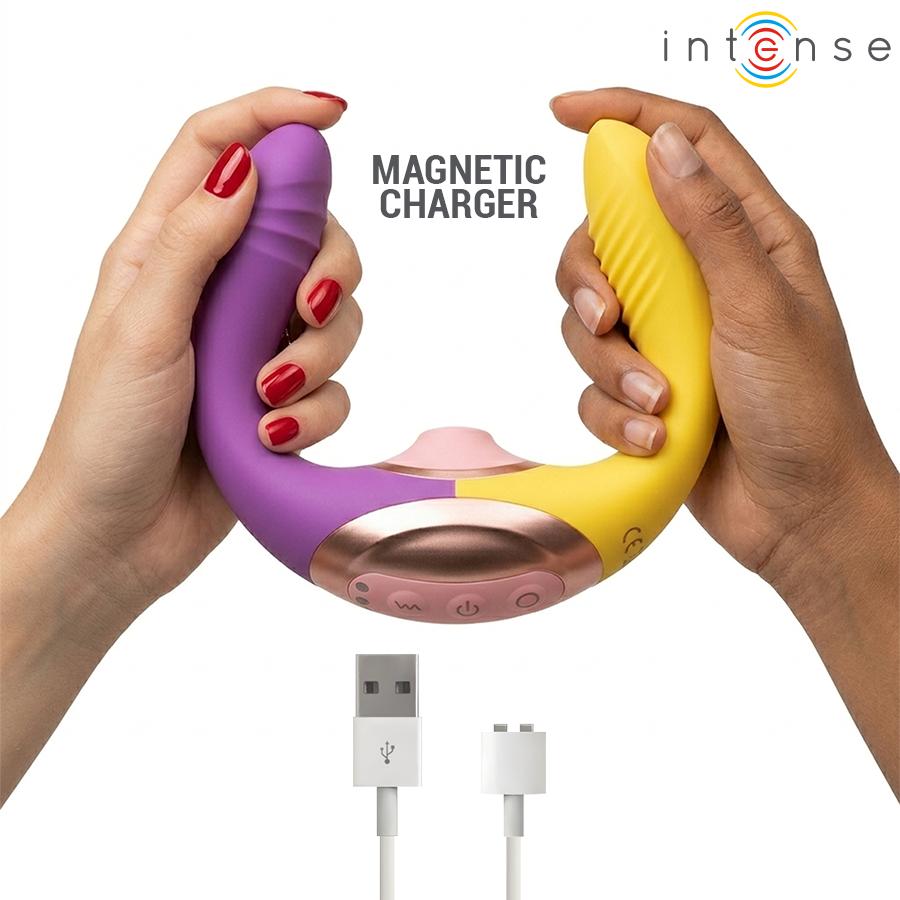 INTENSE - WILLOW 3-IN-1 SUCTION AND VIBRATION STIMULATOR — zdjęcie 4