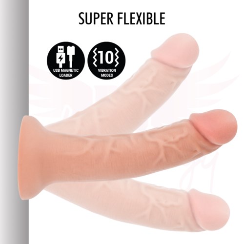 Mythology Fantasy Dildo - Mythology - Asher Original Dildo M - Vibrator + Remote Control With Watchme Wireless Technology — zdjęcie 9