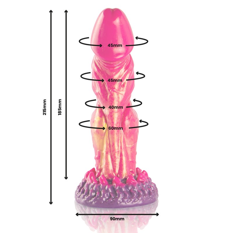 Epic - Cerberus Dildo Mythological Fire — zdjęcie 4