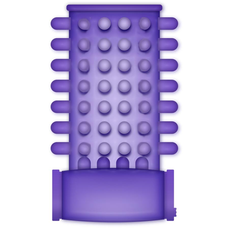 CASUAL LOVE - RING VIBRATING SLEEVE PURPLE — zdjęcie 5