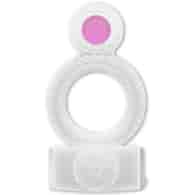 CASUAL LOVE - RING VIBRATING DOUBLE PLEASURE TRANSPARENT