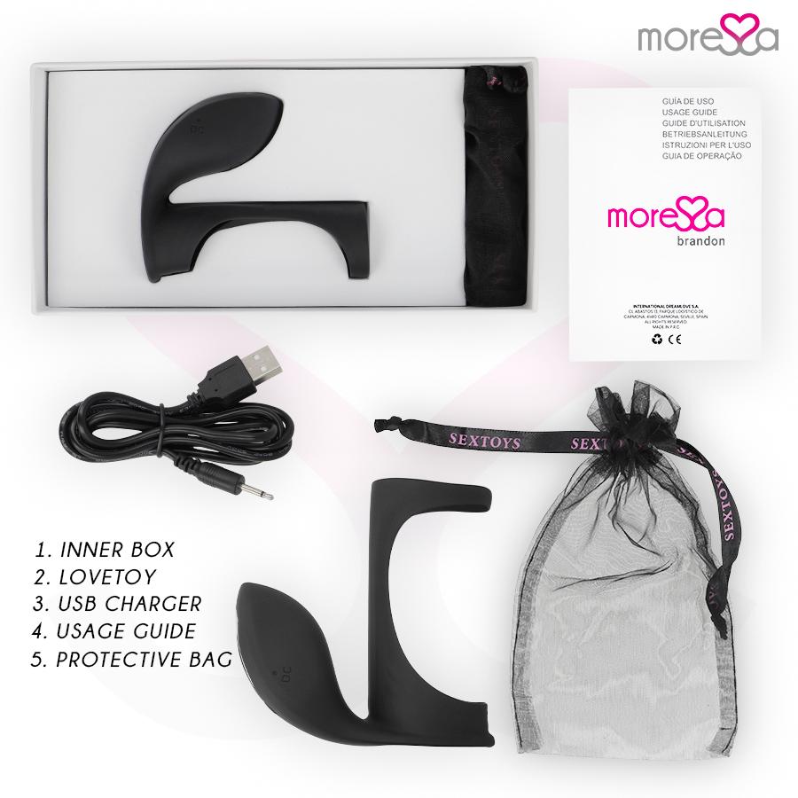 MORESSA - BRANDON VIBRATOR RING WITH COVER — zdjęcie 5