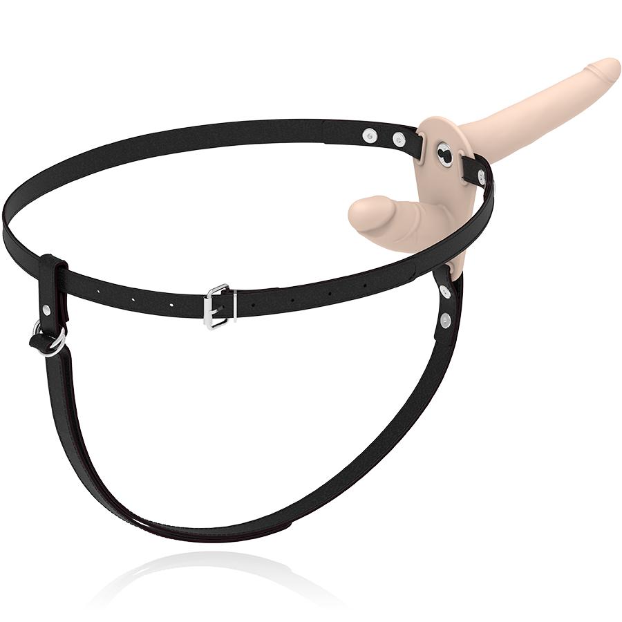 FETISH SUBMISSIVE HARNESS - DOUBLE PENETRATION FLESH UP VIBRATOR — zdjęcie 5