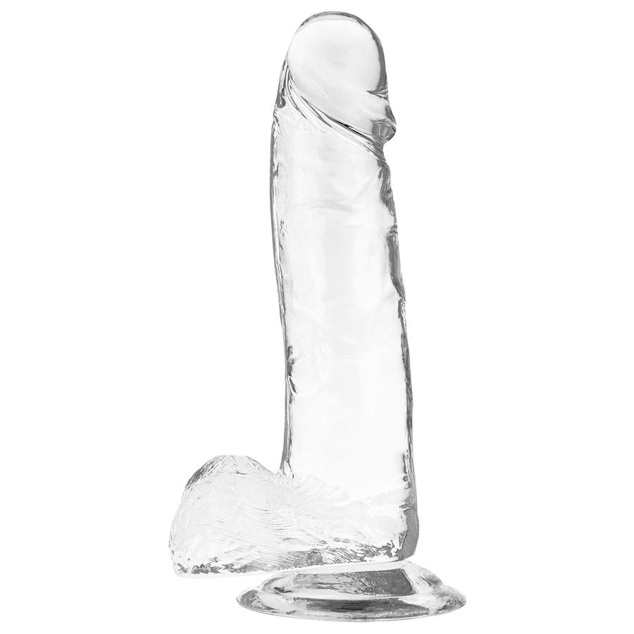 X RAY - CLEAR COCK WITH BALLS 20 CM -O- 4.5 CM — zdjęcie 5