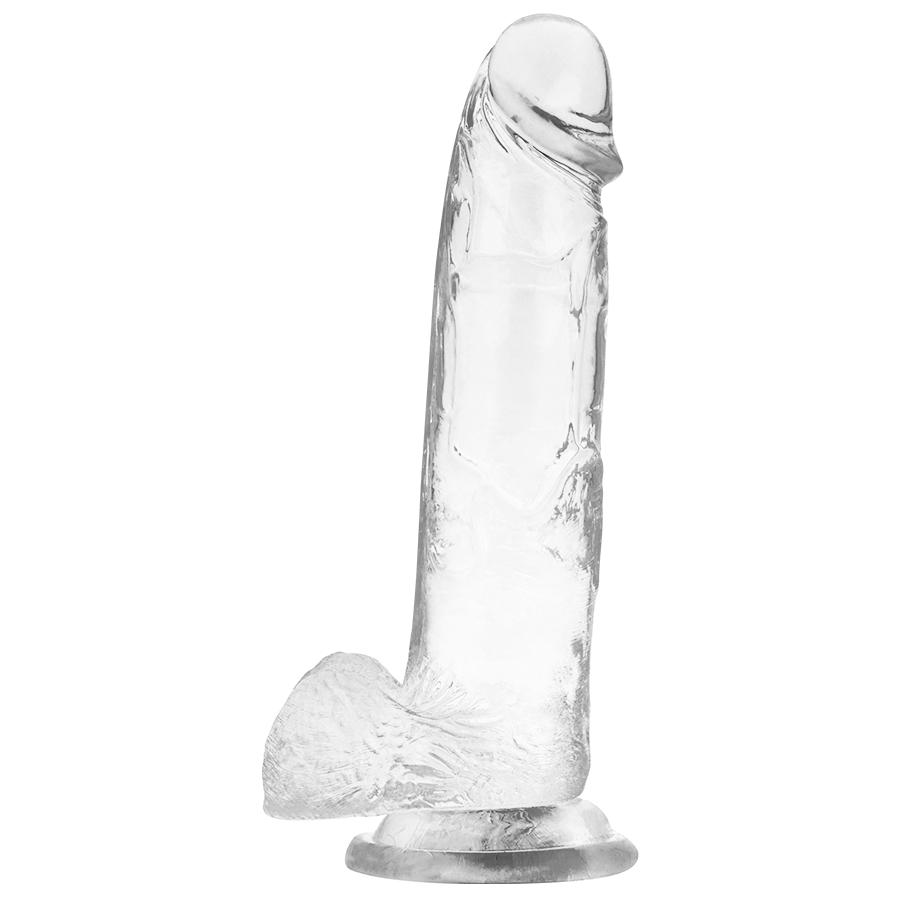 X RAY - CLEAR COCK WITH BALLS 22 CM -O- 4.6 CM — zdjęcie 5