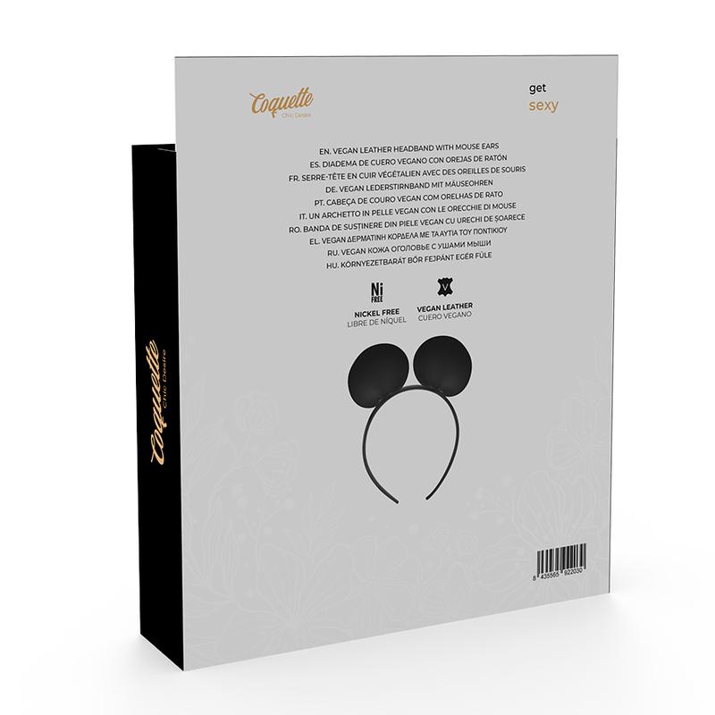 COQUETTE CHIC DESIRE - HEADBAND WITH MOUSE EARS — zdjęcie 5